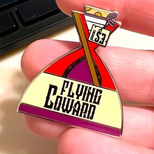 Limited Release 2021 Disney Viles of Villainy Potion Pin Flying Coward